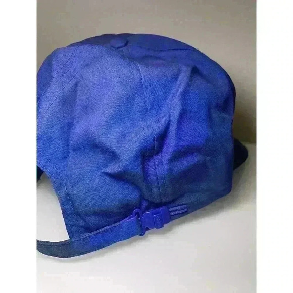 Vintage 80s Mount St. Helens Souvenir Travel Hat Blue Used Nostalgic - Picture 5 of 12